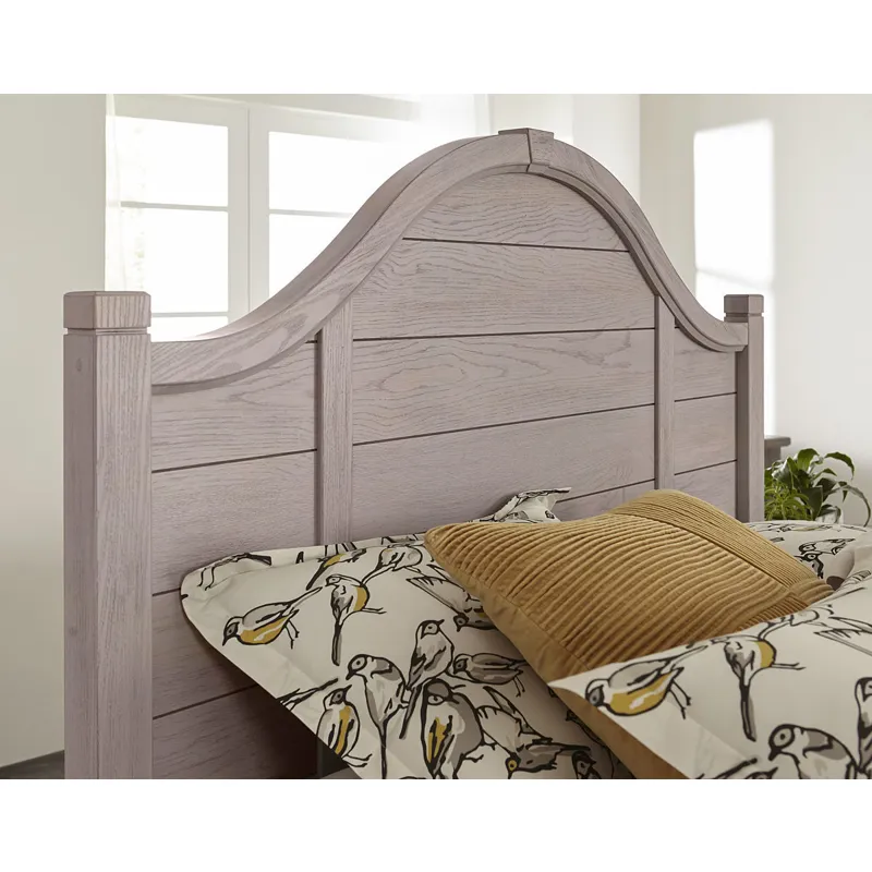 Bungalow Arch Queen Headboard - Grey/Folkstone