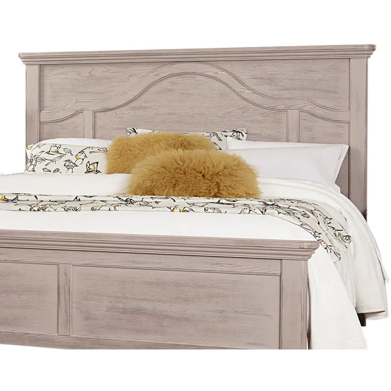 Bungalow-Dover Grey Two Tone Mantel Headboard
