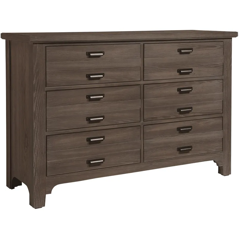 DOUBLE DRESSER - 6 DRWR