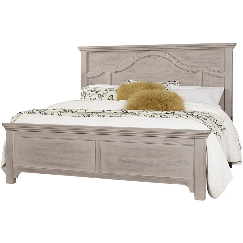 Bungalow-Dover Grey Two Tone Mantel Headboard