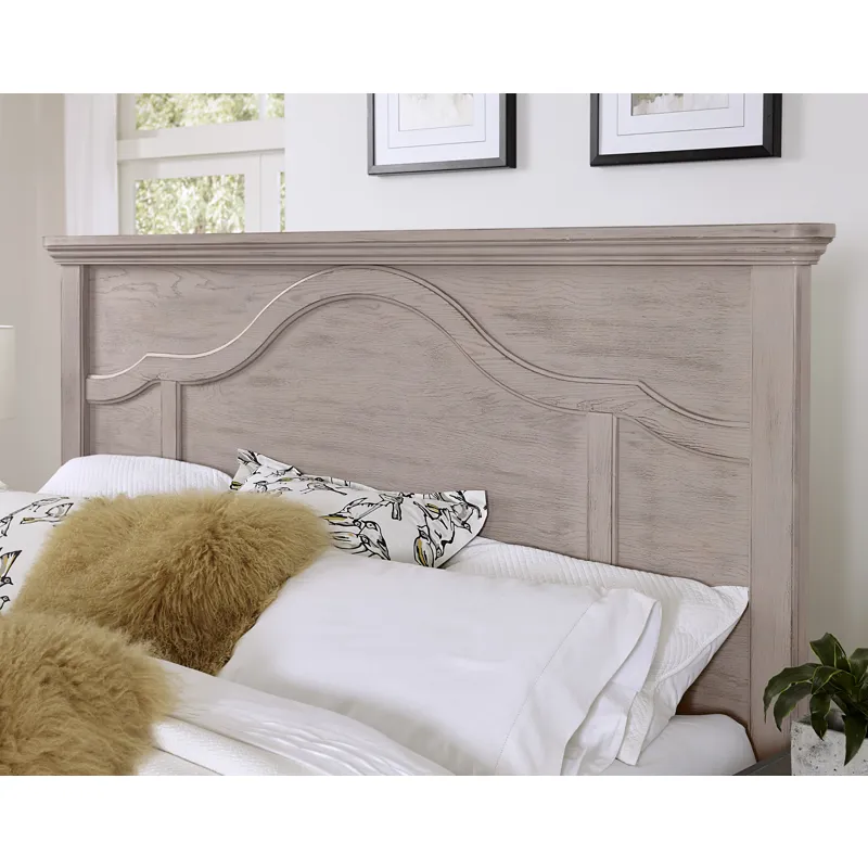 Bungalow-Dover Grey Two Tone Mantel Headboard