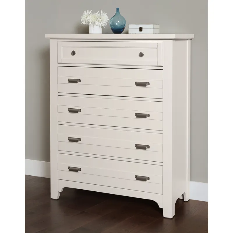 Bungalow Home 5 Drawer Chest - Lattice