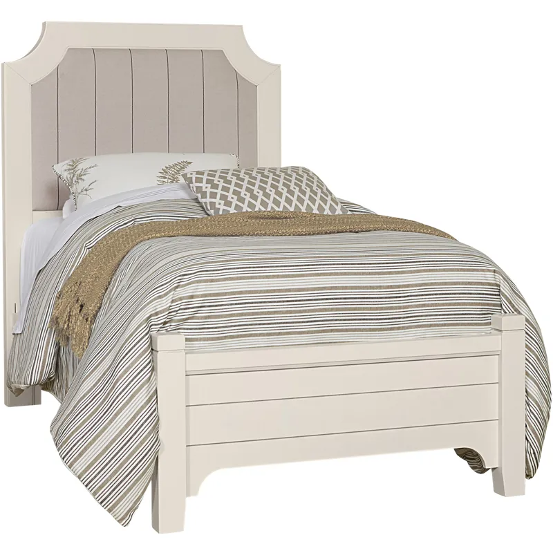 Bungalow Twin Upholstered Headboard -Lattice