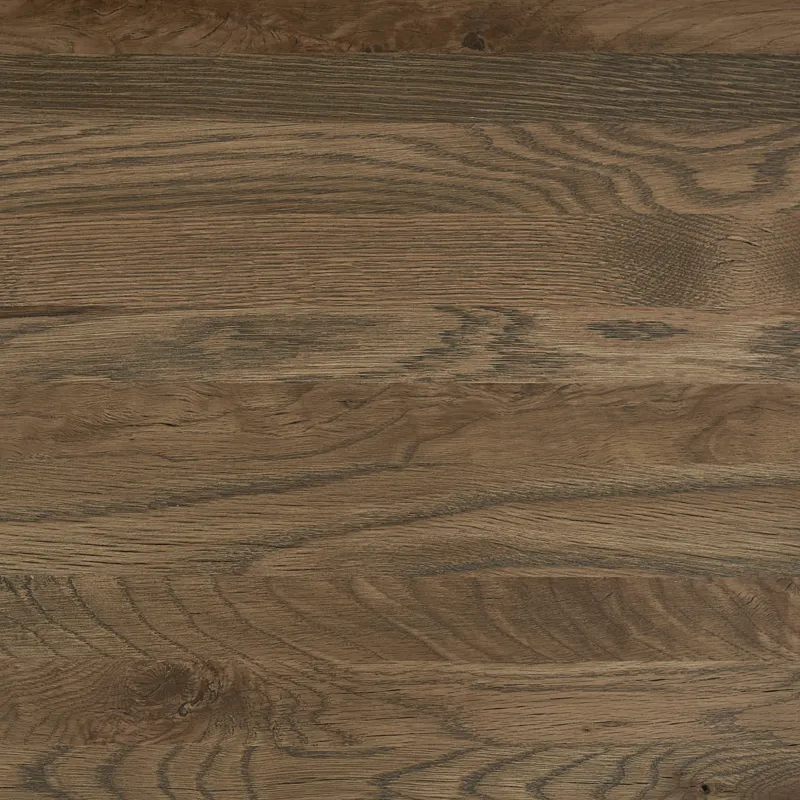 Crafted Oak-Natural Erin's King Upholstered Oatmeal