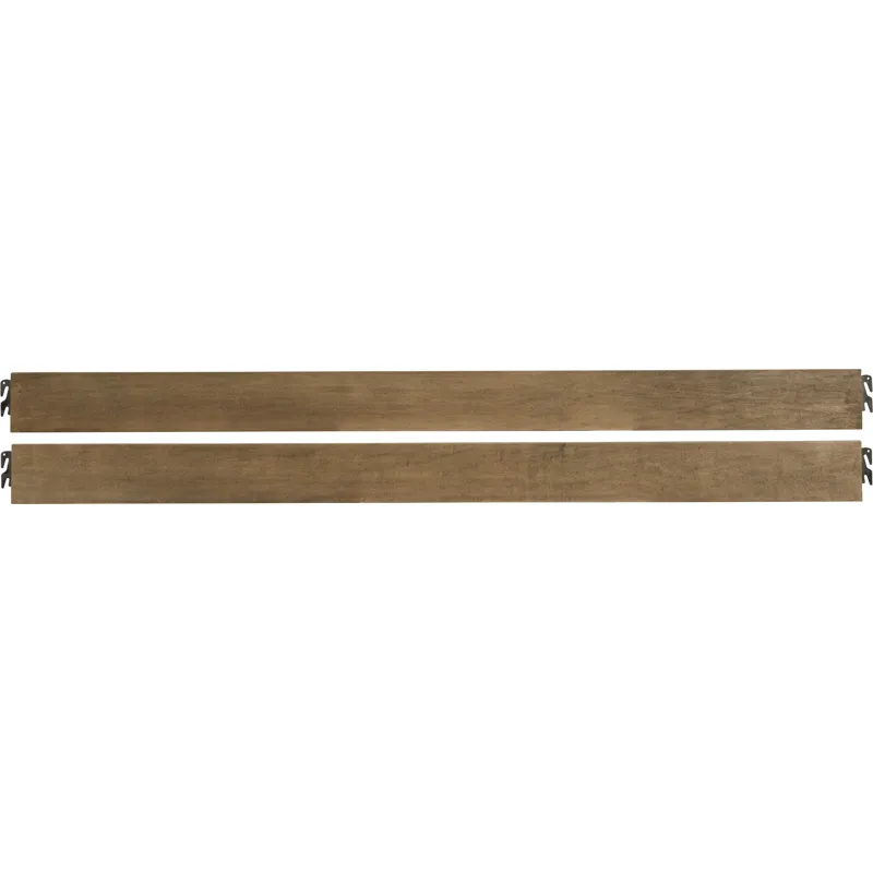 Crafted Oak-Natural Ben's Wood Rails - California King