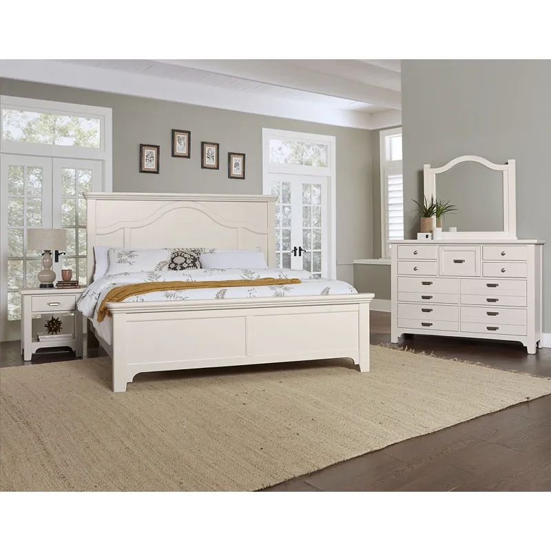 Bungalow King Mantel Bed -Lattice