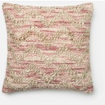 P0337 Lilac/Beige 22" X 22" Pillow