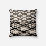 Black White Pillow (18" X 18")