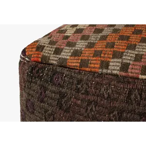 Loloi X One-Of-A-Kinds 18\"w X 18\"d X 18\"h Pouf Pouf