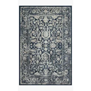 Magnolia Home By Joanna Gaines Everly Indigo / Indigo Rug (5' 3