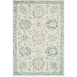 Norabel Ivory Blue Rug (5' x 7'6