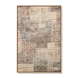 Amber Lewis x Loloi Laguna Multi 3\'-3\" x 4\'-11\" Wall Art