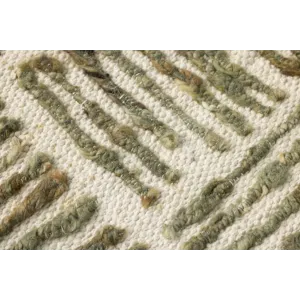 Amber Lewis x Loloi Idlywild Green 3\'-4\" x 5\'-0\" Wall Art
