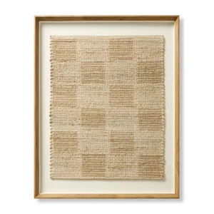 Amber Lewis x Loloi Santa Ynez Beige 2\'-9\" x 3\'-5\" Wall Art