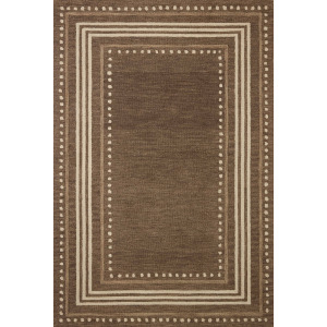 Chris Loves Julia x Loloi Alfie Bark / Natural Rug