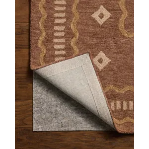 Chris Loves Julia x Loloi Alfie Clay / Spice 2\'-3\" x 3\'-9\" Rug
