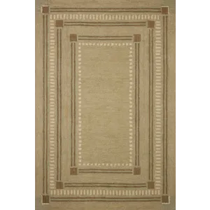 Chris Loves Julia x Loloi Alfie Green / Natural 2\'-6\" x 7\'-6\" Rug