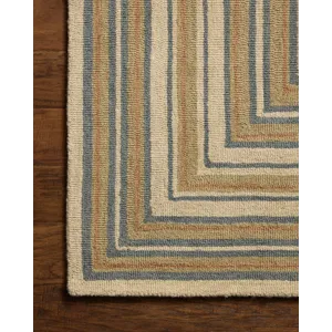 Chris Loves Julia x Loloi Alfie Natural / Multi 9\'-3\" x 13\' Rug