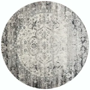 Anastasia Ink / Ivory Rug (2' 7" X 4')