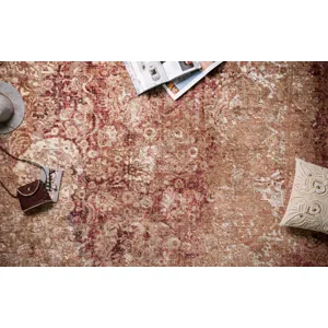 Anastasia Copper / Ivory Rug (2' 7" X 4')