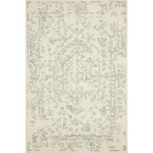 Annie White / Grey Rug (2' 6" X 7' 6")