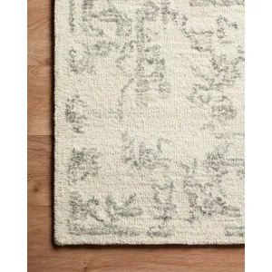Annie White / Grey Rug (2' 6" X 7' 6")