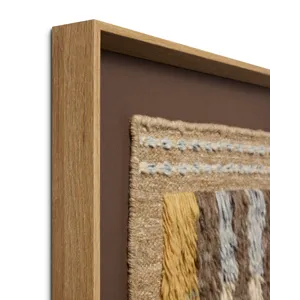 Loloi Agadir Natural 2\'-1\" x 2\'-1\" Wall Art