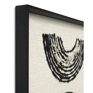 Loloi Chorus Black 2'-9" x 3'-5" Wall Art