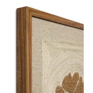 Loloi Clover & Clay Brown 2\'-2\" x 3\'-2\" Wall Art
