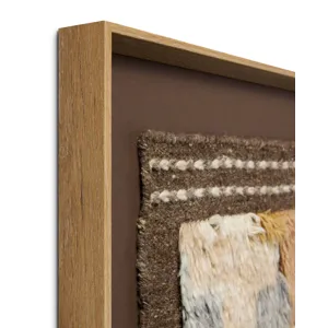 Loloi Rabat Natural 2\'-1\" x 2\'-1\" Wall Art