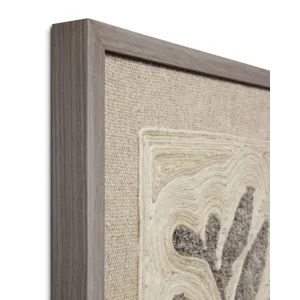 Loloi Stem & Stone Grey 2\'-2\" x 3\'-2\" Wall Art