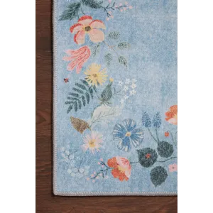 Loloi X Rifle Paper Co. Atelier 3\'-0\" X 3\'-0\" Round Rug