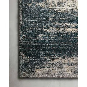Augustus Navy / Stone Rug (2' 7" X 13')