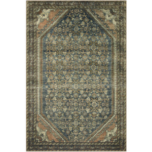 Magnolia Home By Joanna Gaines X Loloi Banks Rug - Denim / Clay