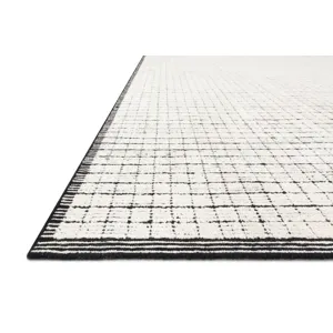 Beverly Ivory / Black Rug (2' 0" X 3' 0")