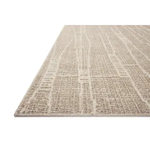 Amber Lewis x Loloi Bexley Mushroom / Natural 5\'-0\" x 7\'-6\" Rug