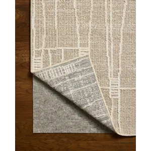 Amber Lewis x Loloi Bexley Mushroom / Natural 5\'-0\" x 7\'-6\" Rug