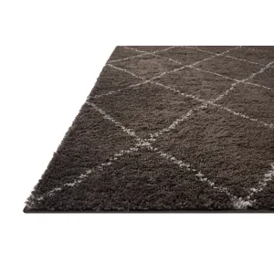 Bliss Shag Bark / Grey Rug (3'11" X 6')