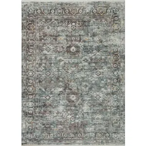 Bonney Slate / Teal Rug (9' 3" X 12' 10")