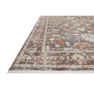 Bonney Charcoal / Spice Rug (9' 3" X 12' 10")