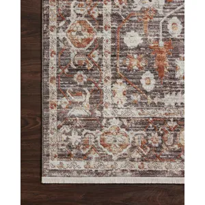 Bonney Charcoal / Spice Rug (9' 3" X 12' 10")