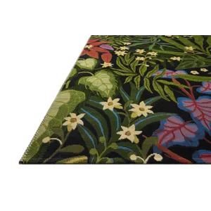 Loloi Botanical Onyx / Multi 2\'-5\" x 7\'-8\" Indoor/Outdoor Rug