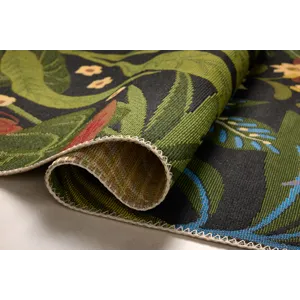 Loloi Botanical Onyx / Multi 2\'-5\" x 7\'-8\" Indoor/Outdoor Rug