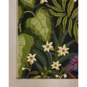 Loloi Botanical Onyx / Multi 2\'-5\" x 7\'-8\" Indoor/Outdoor Rug