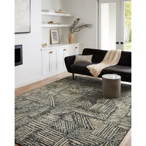 Bowery Midnight / Taupe Rug (2' 3" X 4' 0")