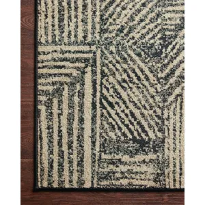 Bowery Midnight / Taupe Rug (2' 3" X 4' 0")