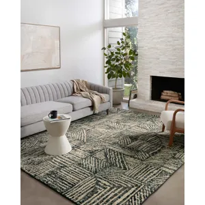 Bowery Midnight / Taupe Rug (2' 3" X 4' 0")