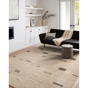 Bowery Slate / Taupe Rug (7' 10" X 10')
