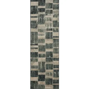 Bowery Storm / Sand Rug (2' 3" X 7' 6")