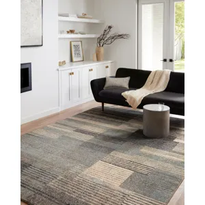 Bowery Storm / Taupe Rug (5' 5" X 7' 6")